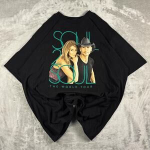 Tim McGraw Faith Hill The World Tour 2017 T-Shirt Size XXL